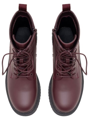 C'M Enkelboots bordeaux