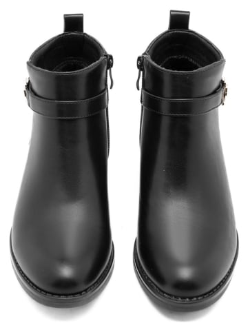 C'M Ankle-Boots in Schwarz