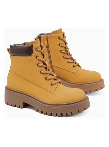 C'M Ankle-Boots in Senf