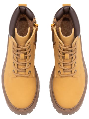 C'M Ankle-Boots in Senf