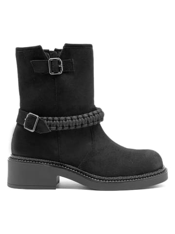 C'M Enkelboots zwart