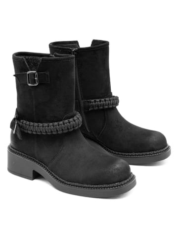 C'M Enkelboots zwart