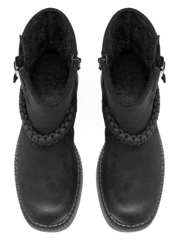 C'M Ankle-Boots in Schwarz