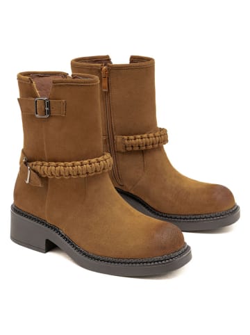C'M Enkelboots camel