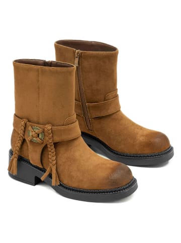 C'M Boots lichtbruin