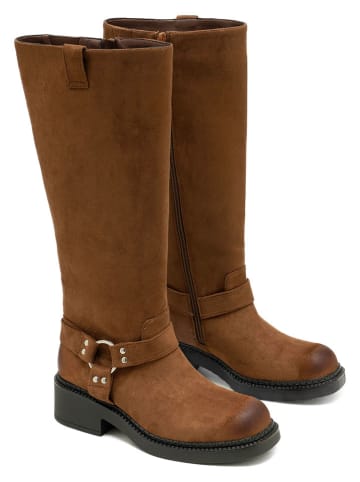 C'M Laarzen lichtbruin