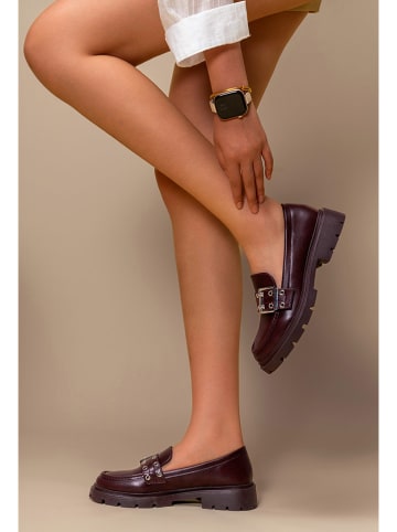 C'M Loafer in Bordeaux