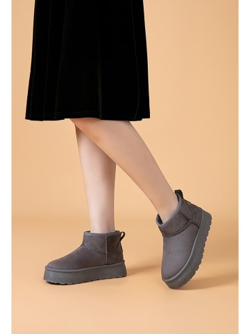 Foreverfolie Winterboots in Grau