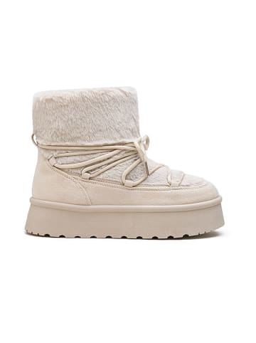 Foreverfolie Winterboots beige