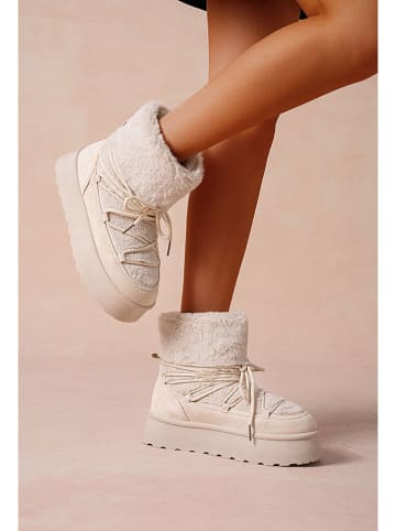 Foreverfolie Winterboots beige