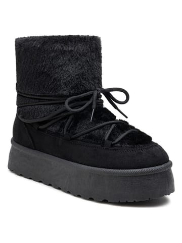 Foreverfolie Winterboots in Schwarz