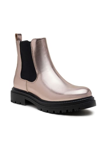 Foreverfolie Chelsea-Boots in Champagner