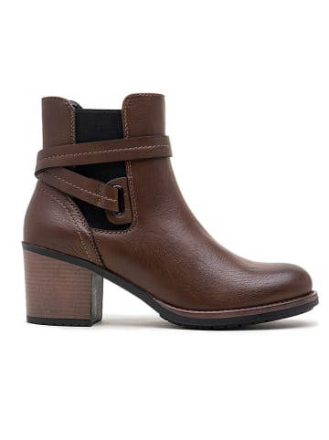Foreverfolie Boots in Hellbraun