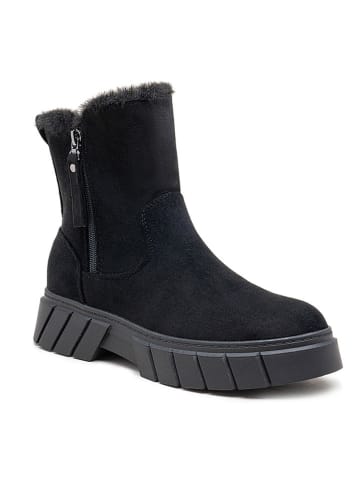 Foreverfolie Winterboots in Schwarz