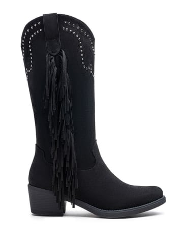 Foreverfolie Westernstiefel in Schwarz