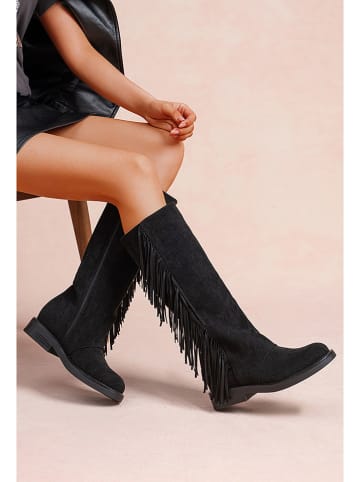 Foreverfolie Westernstiefel in Schwarz