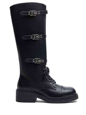 Foreverfolie Stiefel in Schwarz