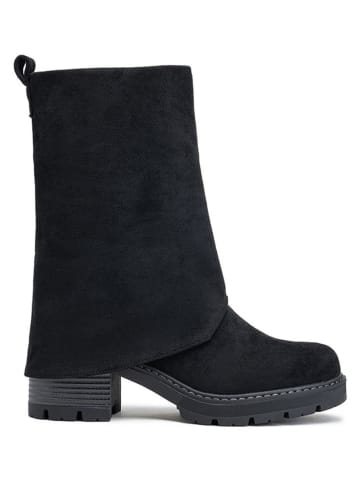 Foreverfolie Stiefeletten in Schwarz