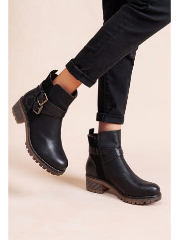 Foreverfolie Boots in Schwarz