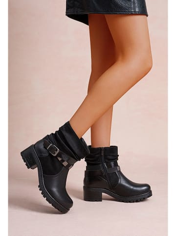 Foreverfolie Boots in Schwarz