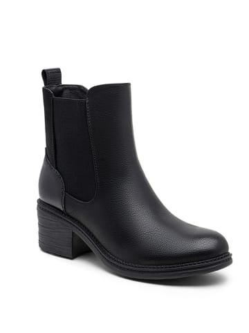 Foreverfolie Chelsea-Boots in Schwarz