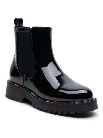 Foreverfolie Chelsea-Boots in Schwarz