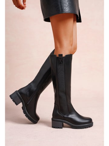 Foreverfolie Stiefel in Schwarz