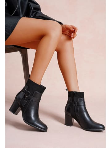 Foreverfolie Boots in Schwarz