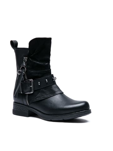 Foreverfolie Boots in Schwarz