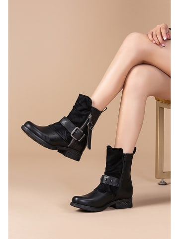 Foreverfolie Boots in Schwarz