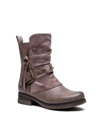 Foreverfolie Boots in Braun