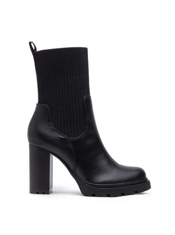 Foreverfolie Stiefeletten in Schwarz