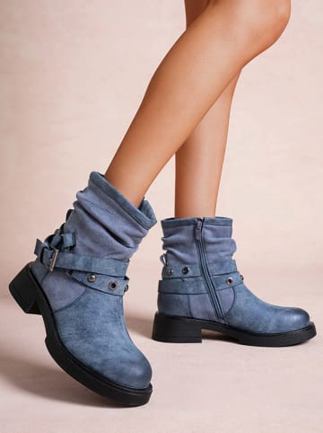 Foreverfolie Boots in Blau