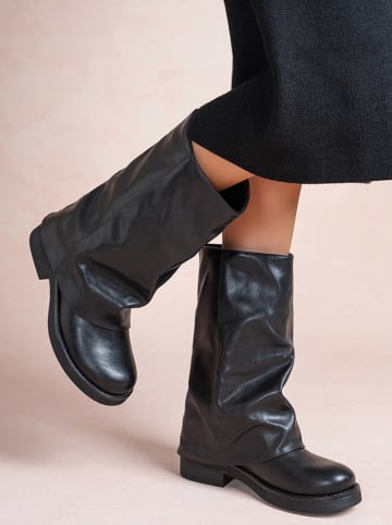 Foreverfolie Stiefel in Schwarz