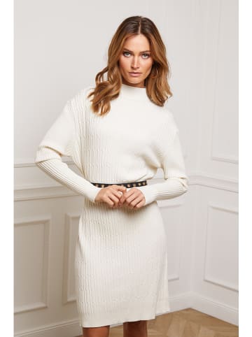 Joséfine Strickkleid "Doumbia" in Creme