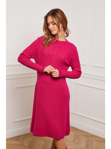Joséfine Strickkleid "Fanola" in Fuchsia