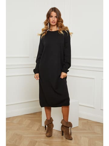 Joséfine Strickkleid "Fastidius" in Schwarz