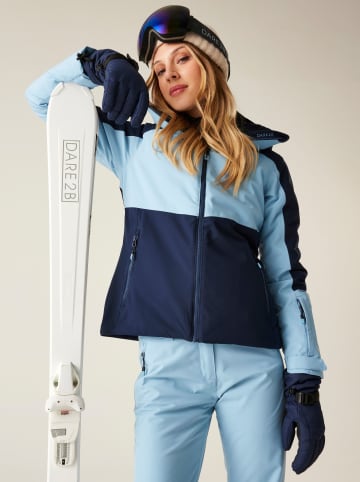 Dare 2b Ski-/ Snowboardjacke "Flurry II" in Dunkelblau/ Hellblau