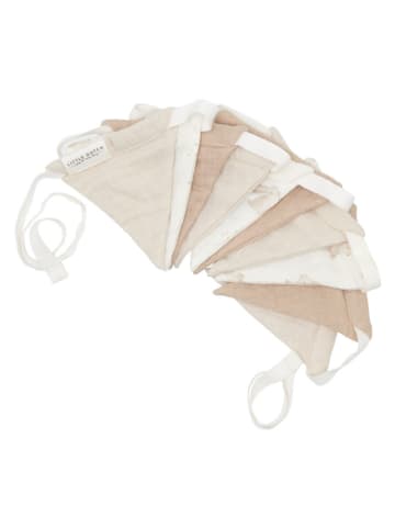 Little Dutch Mousseline guirlande wit/beige/taupe - (L)200 cm