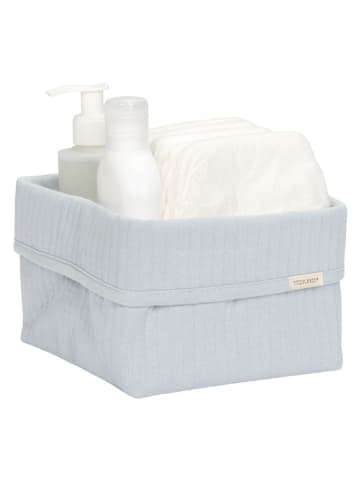 Little Dutch Wickeltischkörbchen in Hellblau - (B)15 x (H)15 x (T)15 cm