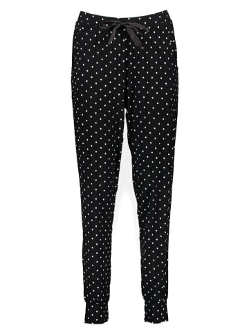 Hunkemöller Pyjamahose in Schwarz