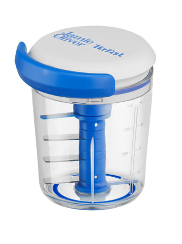 Jamie Oliver Zerkleinerer "Chop & Shaker" in Blau - (B)12 x (H)13 x (T)10 cm