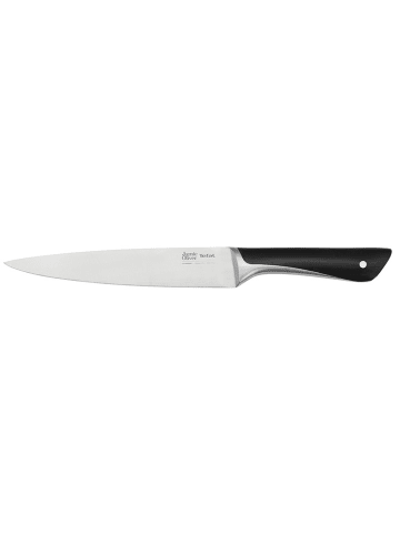 Tefal Fleisch- und Schinkenmesser in Silber/ Schwarz - (L)20 cm