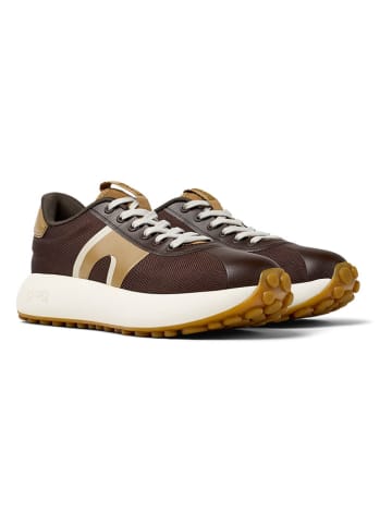 Camper Leder-Sneakers in Braun