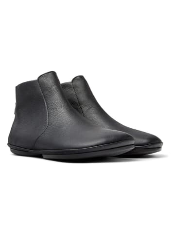 Camper Leder-Boots in Schwarz