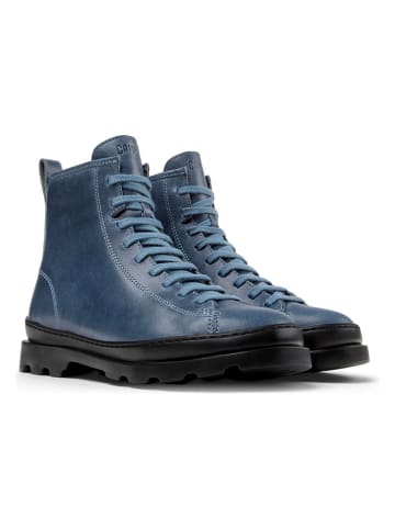 Camper Leder-Boots in Blau