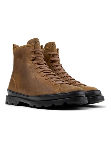 Camper Leder-Boots in Hellbraun