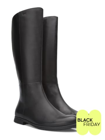 Camper Skórzane kozaki "Llump" w kolorze czarnym