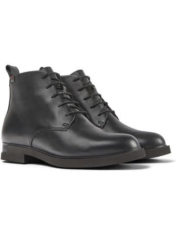 Camper Leder-Boots in Schwarz