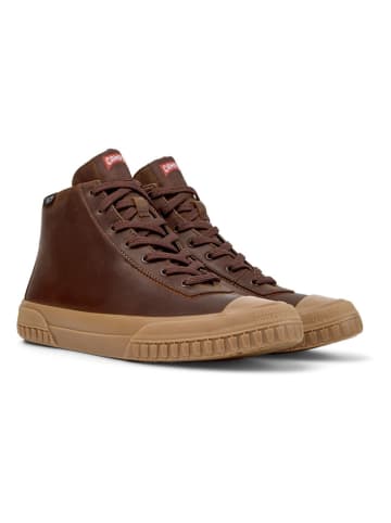 Camper Leder-Boots in Braun